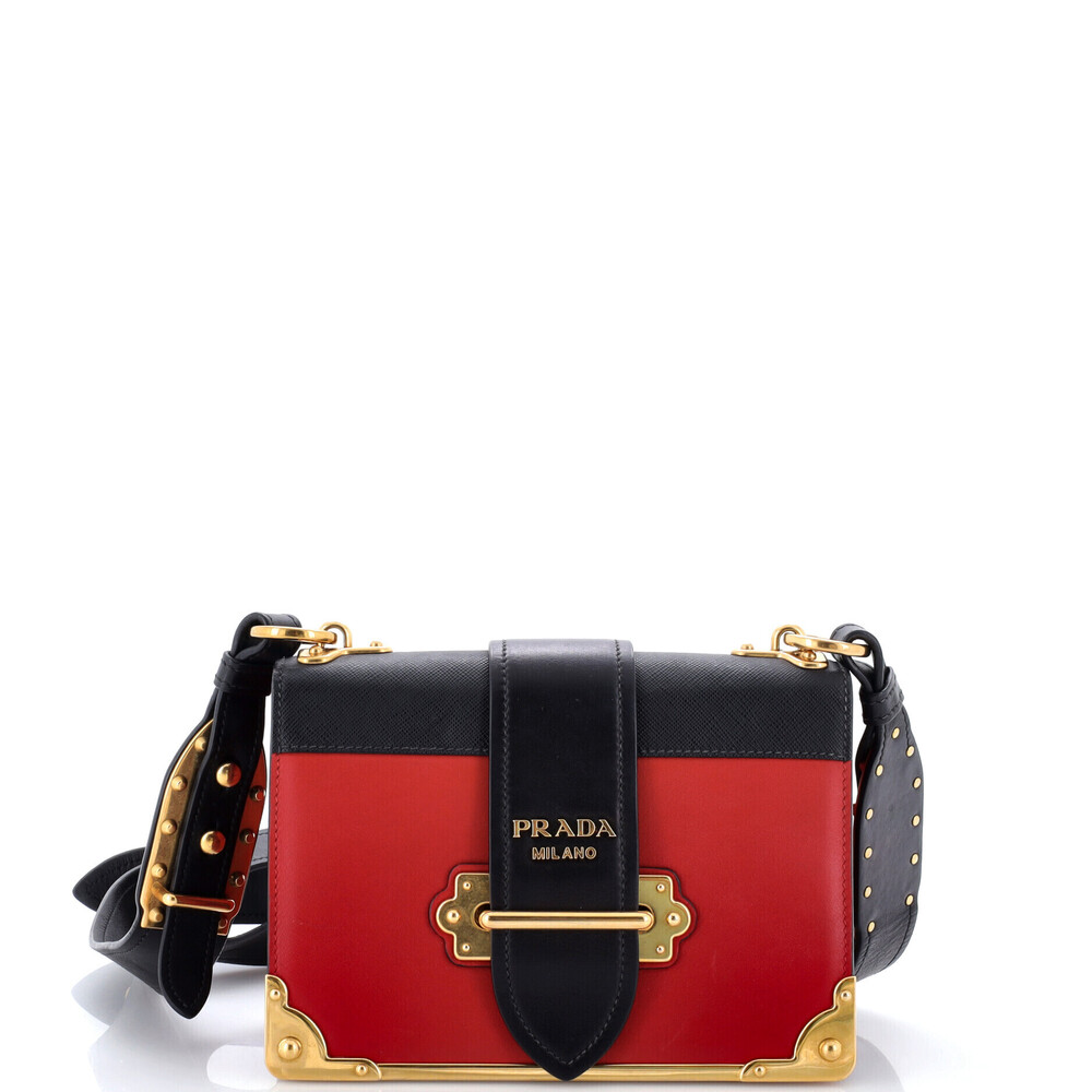 Prada Small Cahier Crossbody Bag